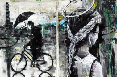 Life is Fragments diptych