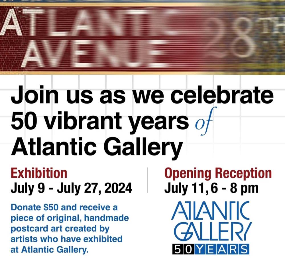 50 VIBRANT YEARS OF ATLANTIC GALLERY, Chelsea, New York, USA